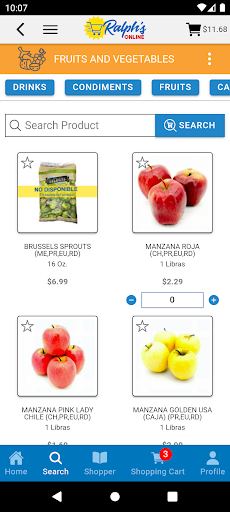 Ralphs Online Screen 2