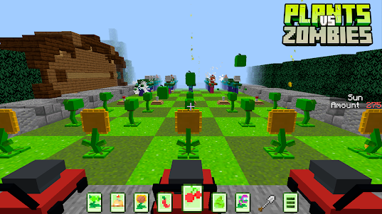 Plants and Zombies Minecraft