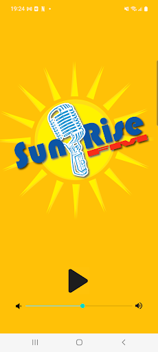 SunriseFM Screen 2