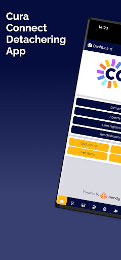 Android application Cura Connect Detachering screenshort