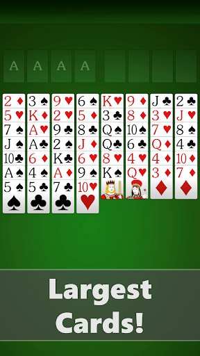 FreeCell Solitaire Screen 2