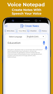Voice Notepad - One Note App