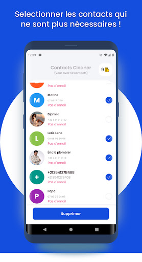 Contacts Cleaner 2
