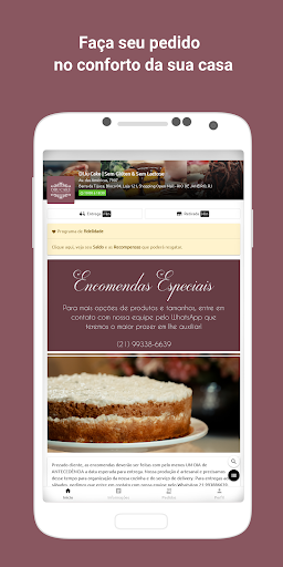 Android application DiJu Cake screenshort
