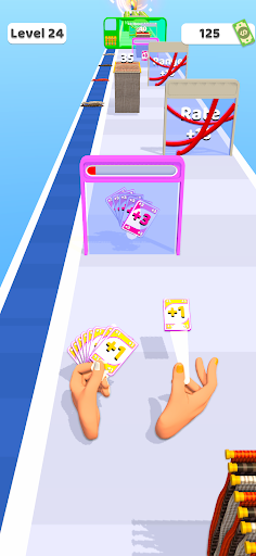 Android application Card Shoot Rush 3D screenshort