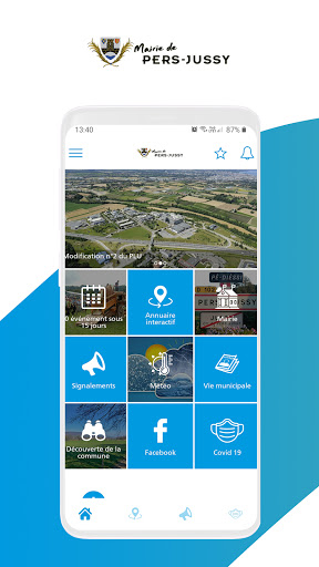 Android application Pers-Jussy Clic screenshort