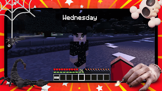 Wednesday Addams Minecraft Mod