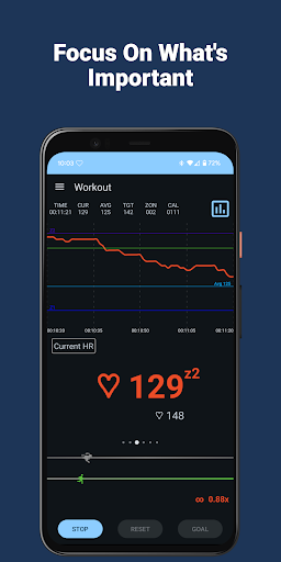 Screenshot of Live Heart Rate Pro
