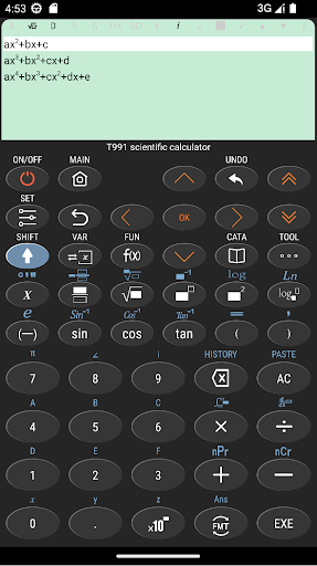 T991 Scientific Calculator screenshot 6