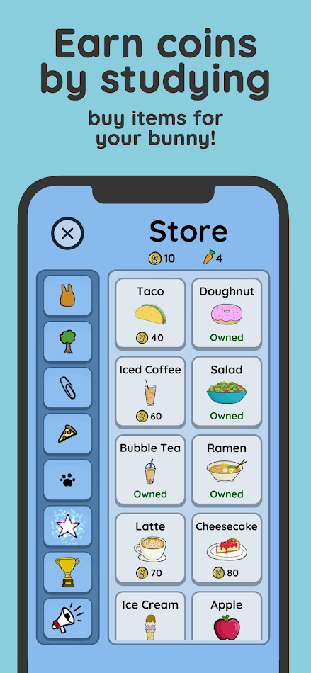 #3. Study Bunny: Focus Timer (Android) Von: SuperByte