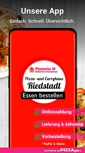 Android application Pizza- und Curryhaus Riedstadt screenshort