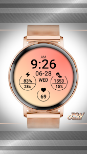 PWW77 - Simple Gold Watch Face