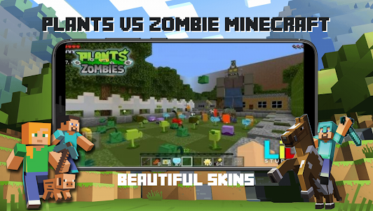 Plantas vs Zombies Minecraft
