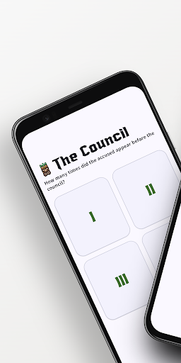 Android application The Council screenshort