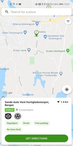 LadeNå! Screen 2