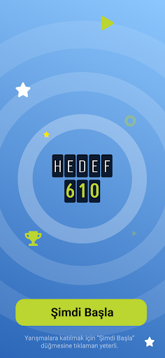 Android application Hedef 610 screenshort