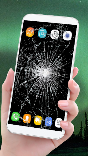 Android application Broken Screen Prank screenshort