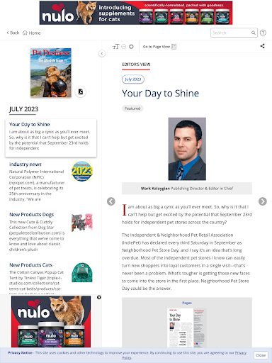 Pet Business Screen 2