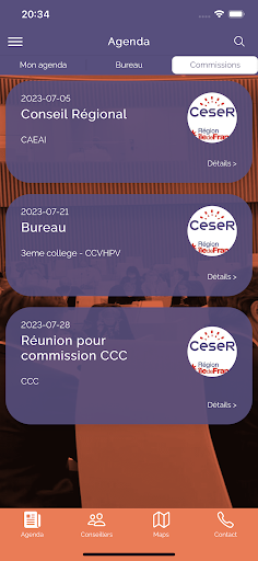 Ceser Annuaire Screen 2
