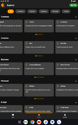 AI Chatbot & Assistant Screenshot