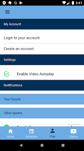 Kean University Athletics Screen 3