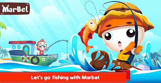 Screenshot of Marbel Fishing - Kids Games