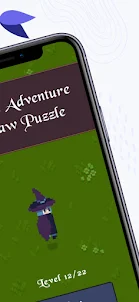 Witch Adventure: Draw Puzzle