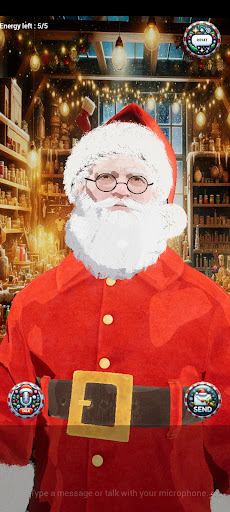 3D Santa Interactive AI Chat