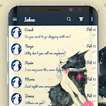 Cover Image of Download Rabbit Wolf Messenger Theme  APK