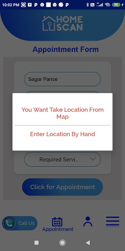Home Scan Screen 3
