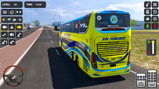 Offroad Bus Journey Bus Game screenshot 3