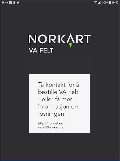 NORKART VA Felt Screen 3
