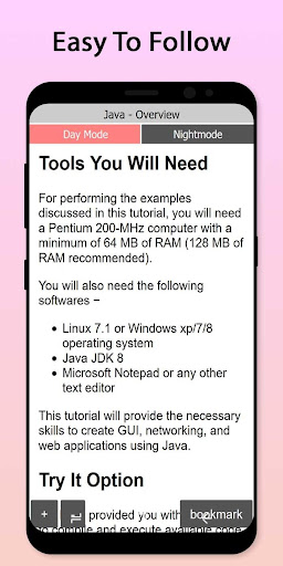 Easy Java Tutorial Screen 3