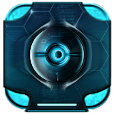 Blue Technology Launcher icon