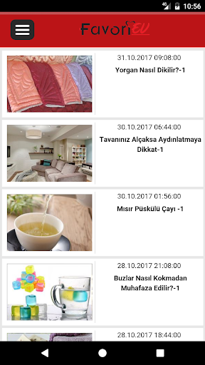 Favoriev Screen 2