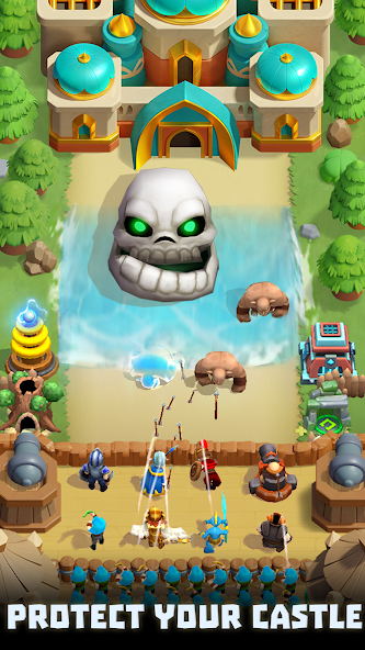 Wild Castle TD - Grow Empire 1.51.6 APK + Мод (Unlimited money) за Android