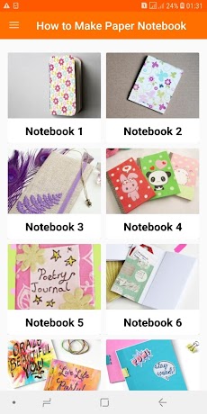 Make DIY Paper Notebook Easyのおすすめ画像1