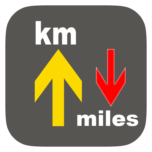 Miles to Kilometers / miles to 1.1 Icon