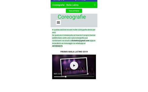 ASD Baila Latino di Ciko Latin Screen 2