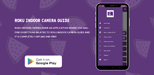 Android application Roku Indoor Camera Guide screenshort