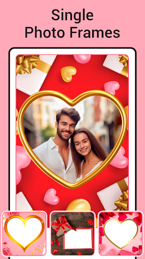 Photo frame app, collage maker screenshot