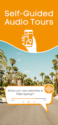 Screenshot of Palm Springs Self-Guided Drive