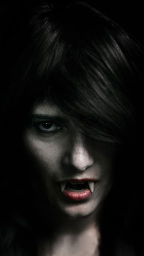Android application vampire girl wallpaper screenshort