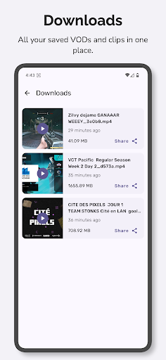 Video Downloader for Twitch Screen 3