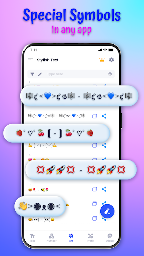 Stylish Text: Cute Fonts Style Screen 3