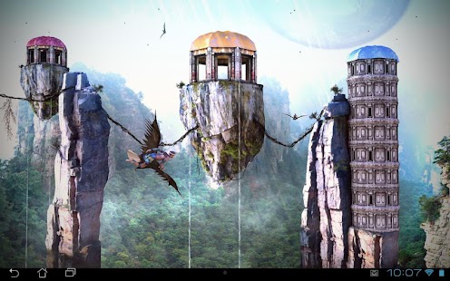 Fantasy World 3D LWP екранна снимка