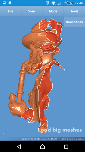 Android application Fast STL Viewer screenshort