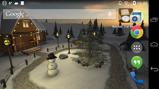Winter 3D, True Weather Capture d'écran
