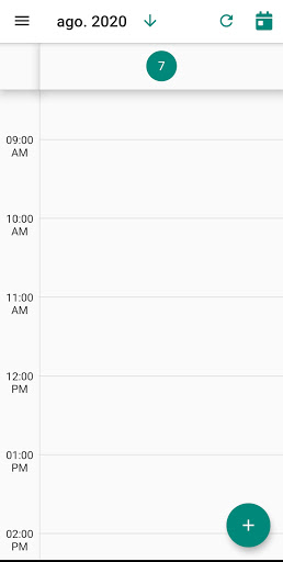 Android application Agenda Manik screenshort