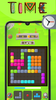 African Blocks Puzzle - Screenshot 4